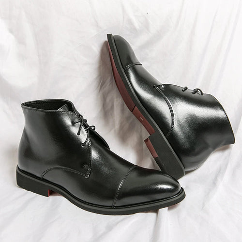 Lorenzo Vitali Ankle Boots with Lace Closure
