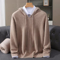 Men’s Cashmere Wool Sweater with Hood