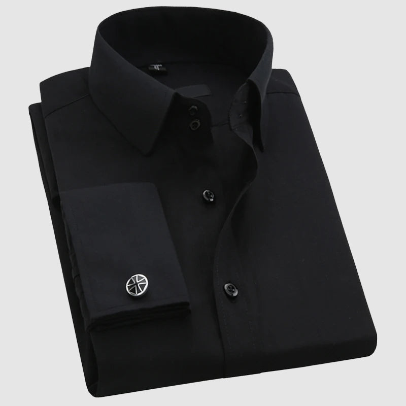 Men’s Dress Shirt with French Cuffs