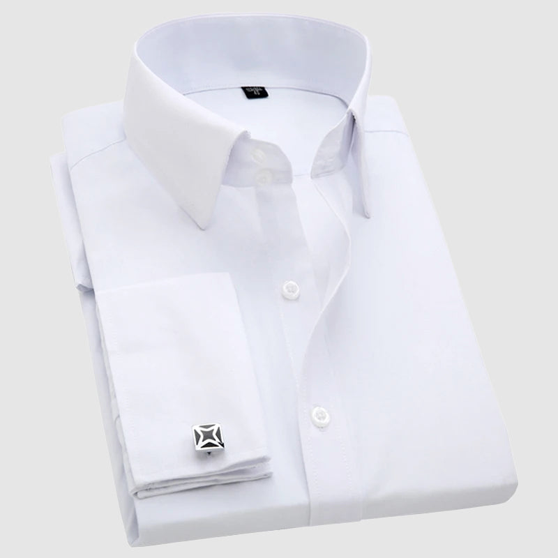 Men’s Dress Shirt with French Cuffs