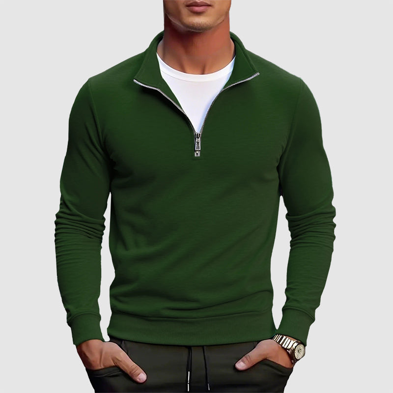Men’s Quarter-Zip Casual Sweatshirt