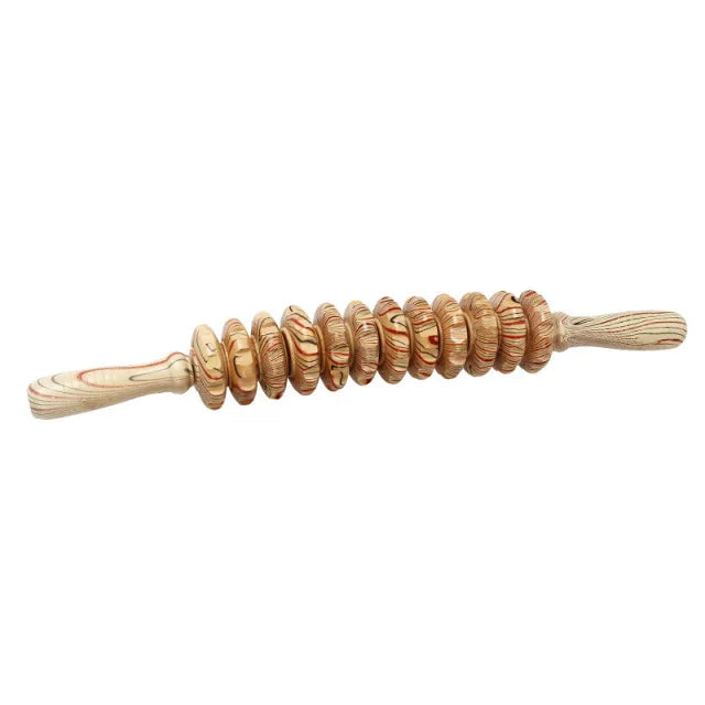 Roller de Massagem Corporal em Madeira Pleasure Pro
