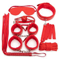 Restraint Kit Set For Adult Cosplay Couples With Handcuffs Mask Unisex Role Play Party Accessory