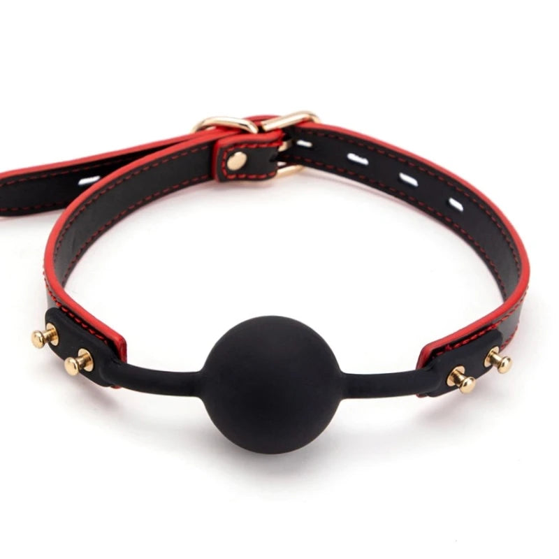  Genuine Leather BDSM Restraint Kit with Adjustable Collar Handcuffs Blindfold Intimate Couple Toys Set 