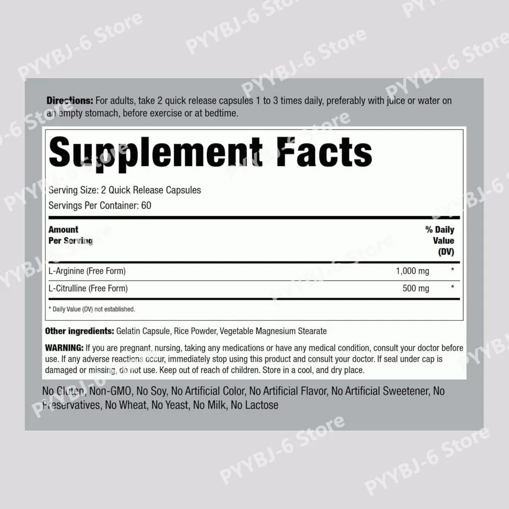 L-Arginine Performance Pro - Arginina & Citrulina
