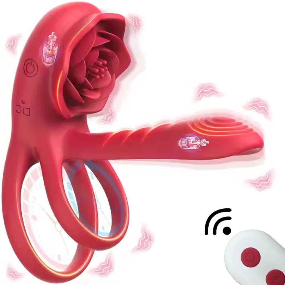 Timer Control Pro - Anel Vibratório com Controle Remoto