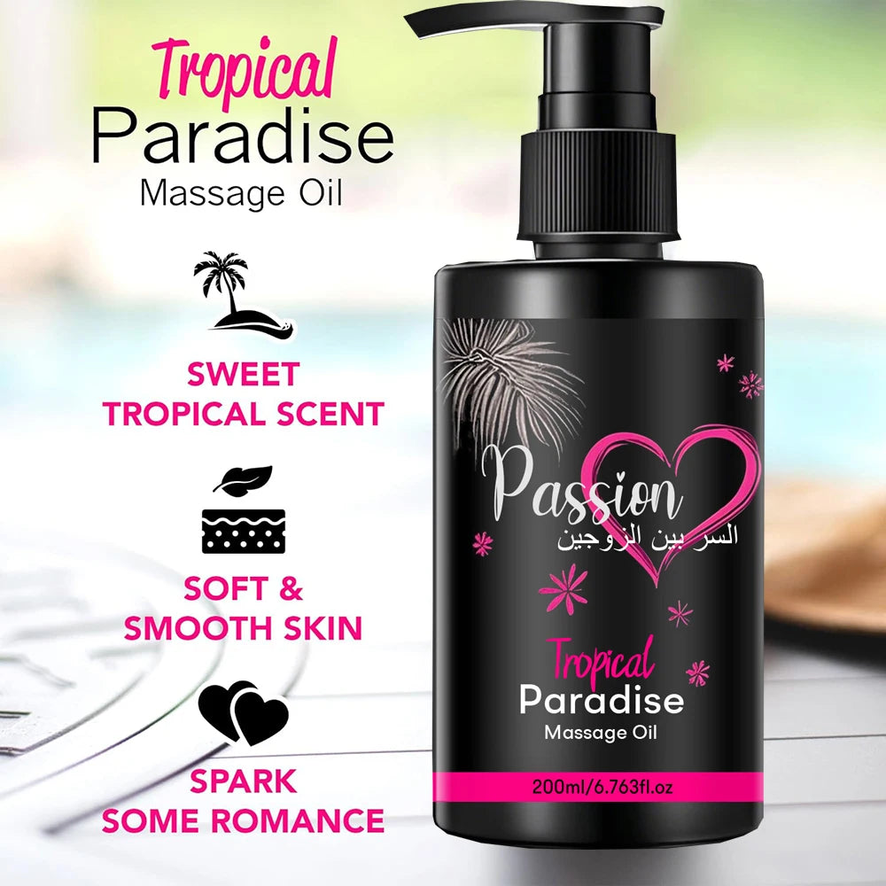 aÓleo de Massagem Sensorial Pleasure Pro