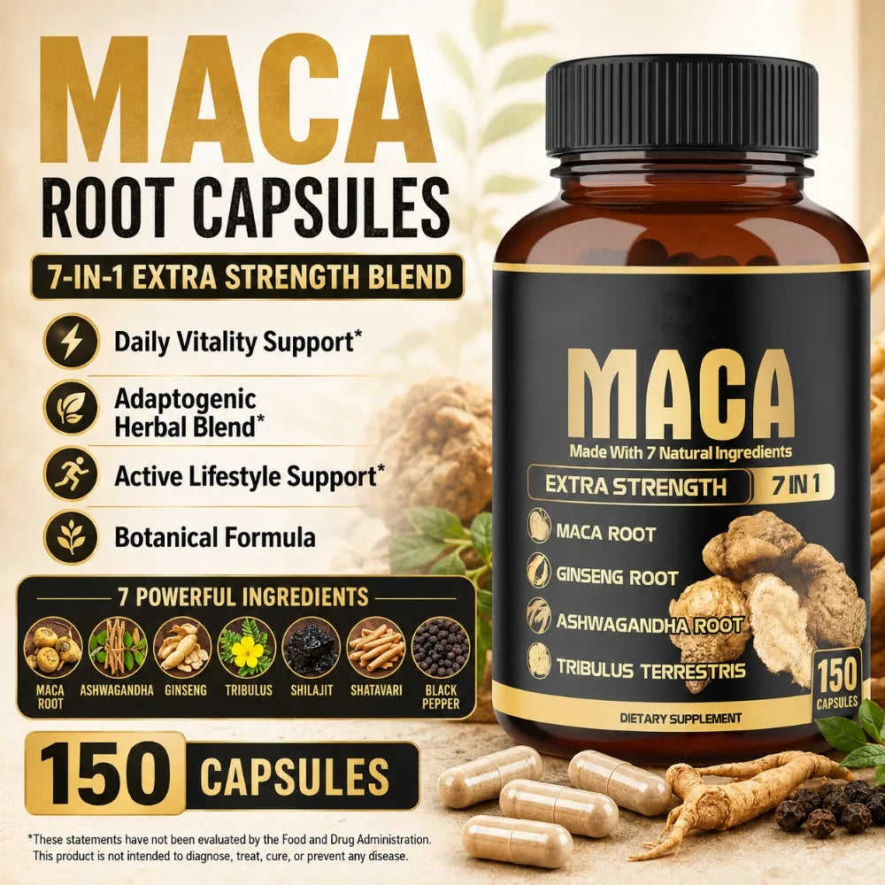 Performance Supplement Pro - Maca, Ginseng & Ashwagandha