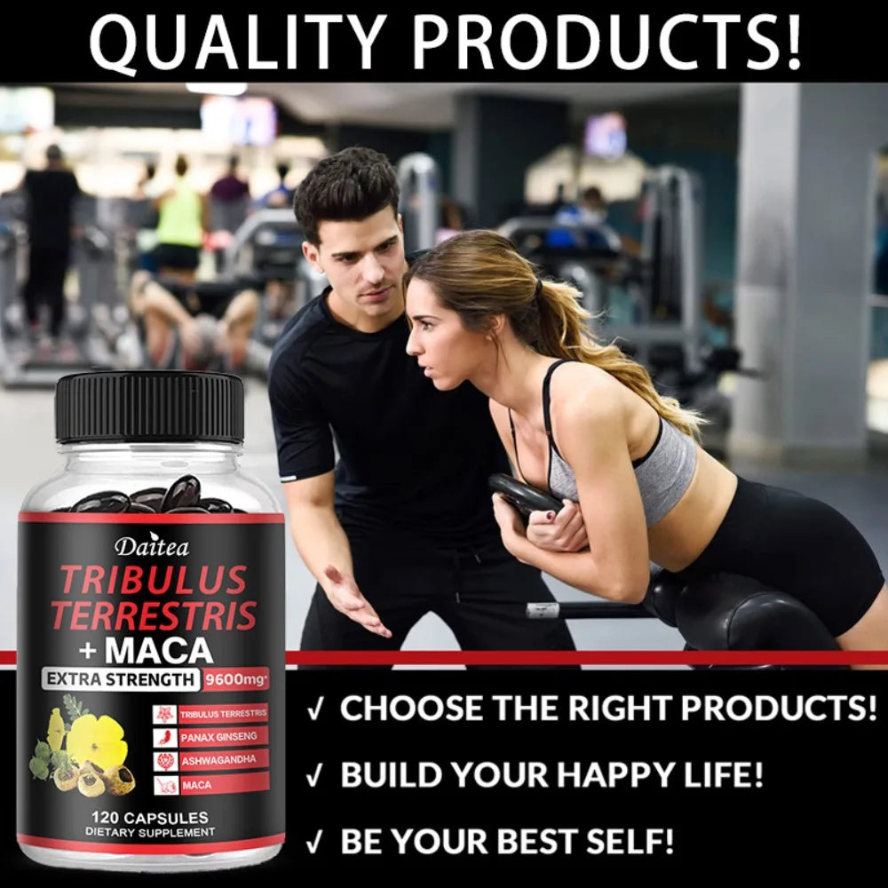 Testosterone Support Pro - Tribulus & Maca