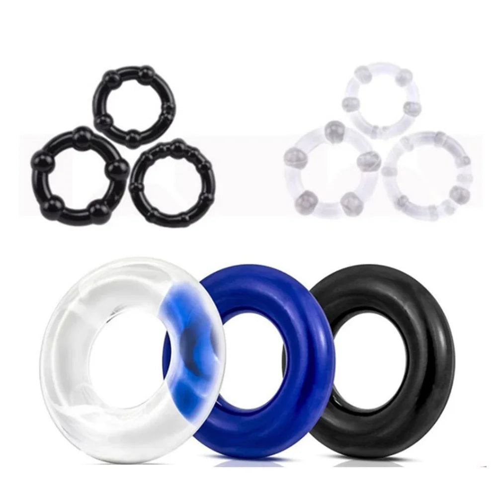 Kit Edging Control Pro - 3 Anéis de Silicone