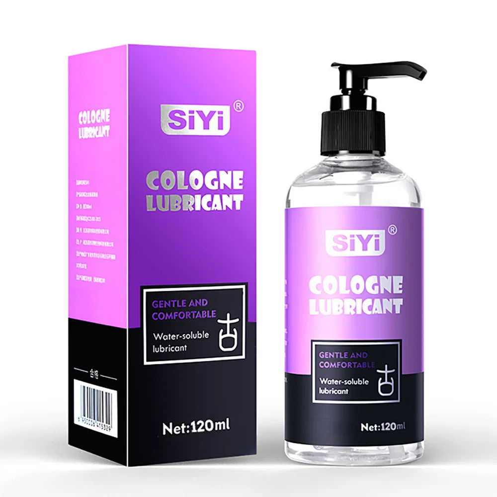 120ml/300ml Water-Based Lubricant for Couples, LaLubrificante Premium Pleasure Proong-Lasting Cologne Scent Pump Bottle, Non-Sticky, Skin-Friendly Intimate Lube