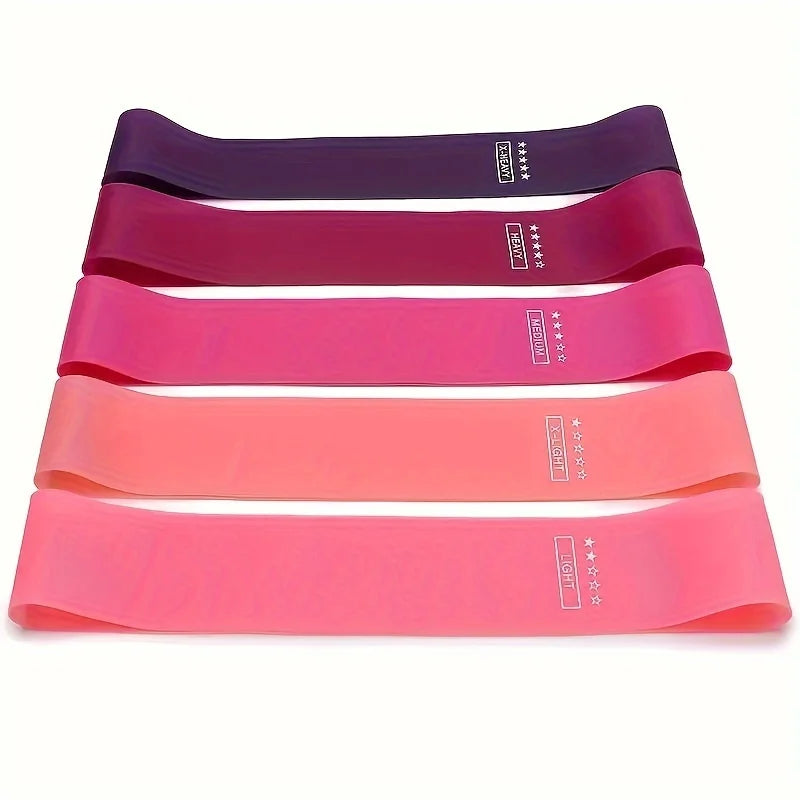 Kit Faixas Elásticas Pelvic Training - Resistance Bands Performance (5 peças)